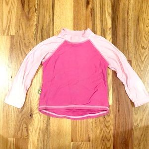 2/$10 🧡 Girls 18 mon UPF 50 Swim Shirt/Rash Guard